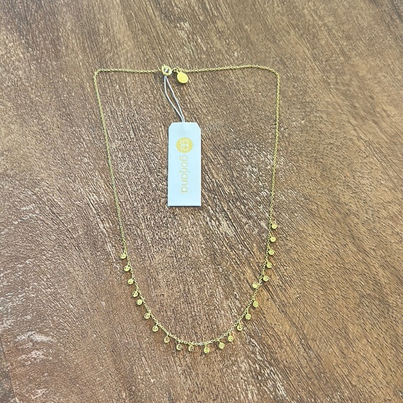 Gorjana NWT Chloe Mini Necklace - Gold - Picture 9 of 14